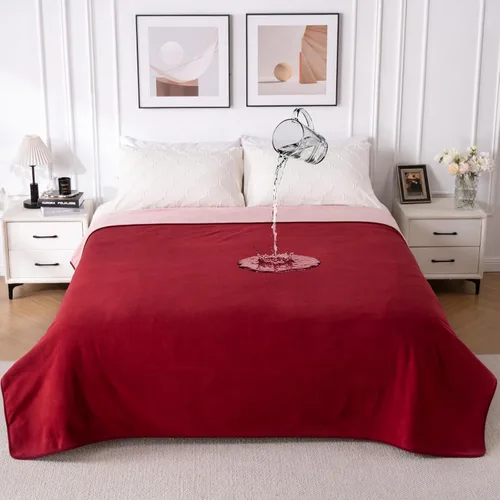 Vista 20 de QiyI Manta Impermeable para Cama Sofá Sillón, Pequeña Lavable Reversible y Reutilizable Manta Decorativa para Mascotas Perro Gato, Cubierta de Sofá