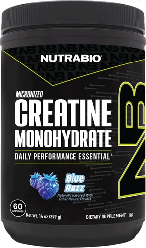 Vista 15 de NutraBio - Monohidrato de creatina de grado micronizado y puro, refuerza la energía y la fuerza muscular (35.27 onzas), sin sabor, probado por HPLC