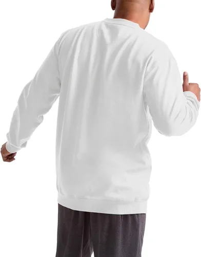 Vista 85 de Champion Sudadera de forro polar de peso medio con cuello redondo para hombre (regular o grande y alto)