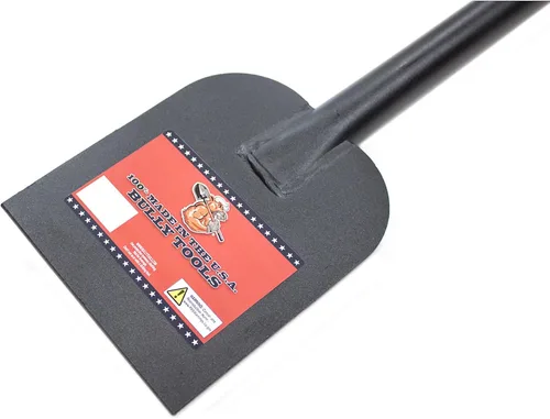 Vista 3 de Bully Tools - Rascador de hielo de acero calibre 11, mango largo, fabricado en Estados Unidos
