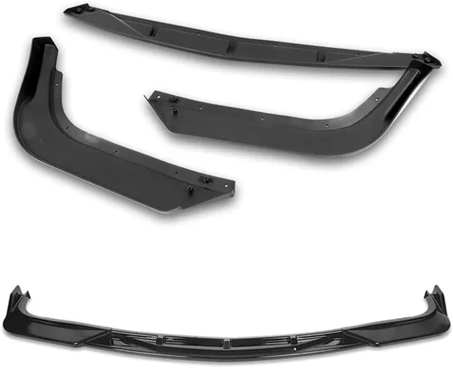 Vista 4 de Q1-TECH, borde de parachoques delantero compatible con Infiniti G37 Coupe/2DR 2008 - 2013, alerón de parachoques delantero, kit de cuerpo