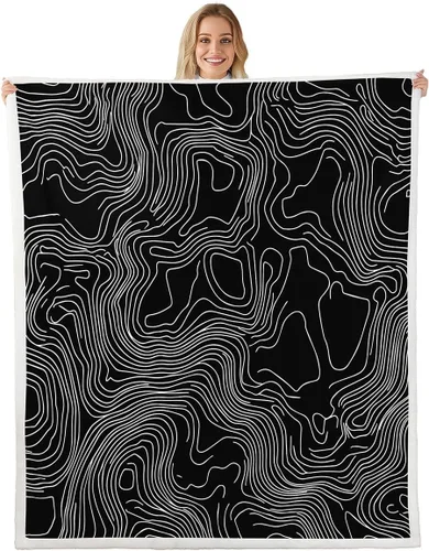 Vista 35 de Castle Fairy Manta de felpa para niños con estampado de guitarra, temática musical, instrumentos de bajo, manta de cama para decoración del hogar