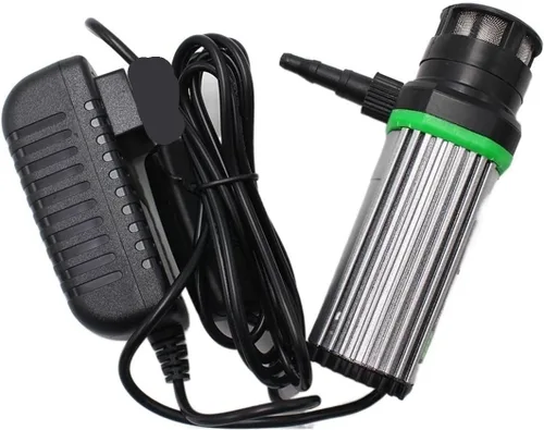 Vista 3 de Bomba sumergible de transferencia de agua 8L/Min 30W Bomba de motor sin escobillas (manguera suave de los 16.4 ft)