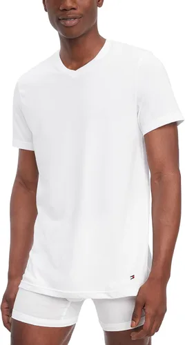 Vista 2 de Tommy Hilfiger Men's Classic V Neck Multipack