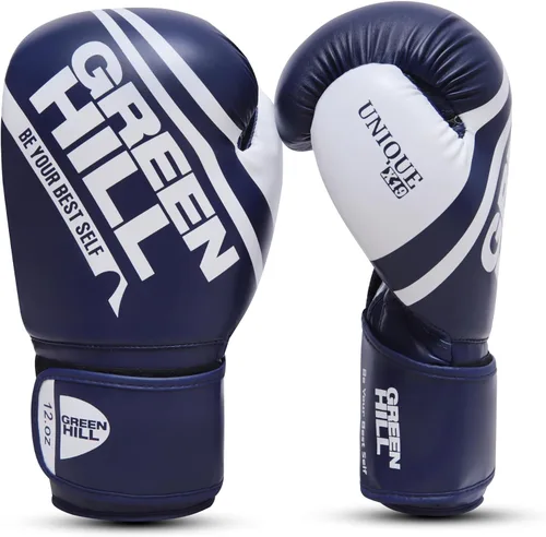 Vista 12 de Green Hill Unique Leather Boxing Gloves Set for Men & Women
