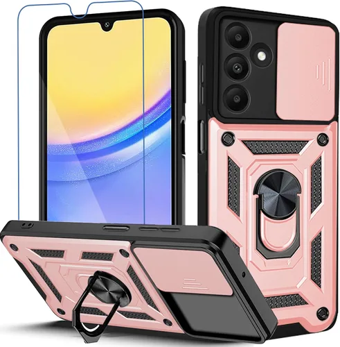 Vista 21 de Para Samsung Galaxy A13 5G Caso: Caja Del Teléfono Con Protector De Pantalla Para Samsung Galaxy A13 5G - Negro