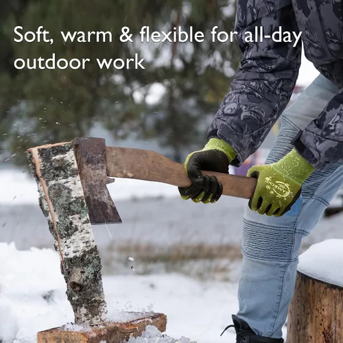 Vista 4 de COOLJOB Gardening Working Gloves, Touchscreen, Nitrile Coated
