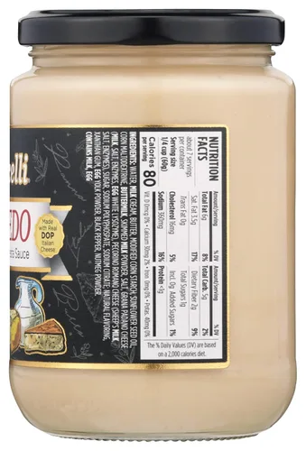 Vista 4 de Botticelli Alfredo Premium - Salsa para pasta, 14.5 onzas (paquete de 6)