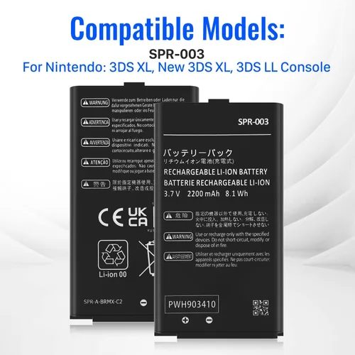 Vista 6 de JDIRLDL Batería para SPR 003 nuevo 4600mAh con kit completo de herramientas de reparación