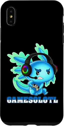 Vista 11 de Gamesolotl Gaming Gamer Axolotl Case for iPhone 17