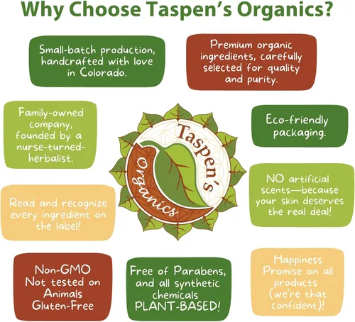 Vista 8 de Taspen's Organics Crema para dormir sin perfume de magnesio Magnesio tópico natural nocturno para bebés, niños pequeños, niños y embarazos