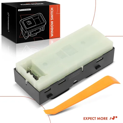 Vista 8 de A-Premium Interruptor de ventana eléctrica compatible con Nissan Frontier 2005-2006, Pathfinder 2005-2007, Xterra 2005-2006, lado del pasajero