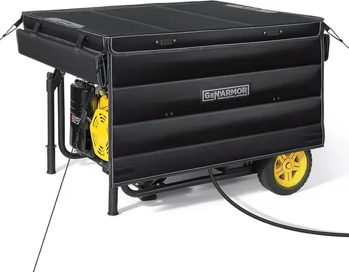 Vista 7 de GenArmor Cubiertas para Generadores Mientras Funcionan, Lonas para Generadores 100% Impermeables de Servicio Pesado, Carpa para Generador, Carcasa