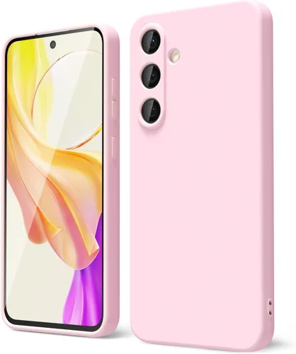Vista 374 de oakxco Funda para teléfono Samsung Galaxy S8 de silicona líquida, delgada y fina de gel de goma suave TPU cubierta protectora simple llana