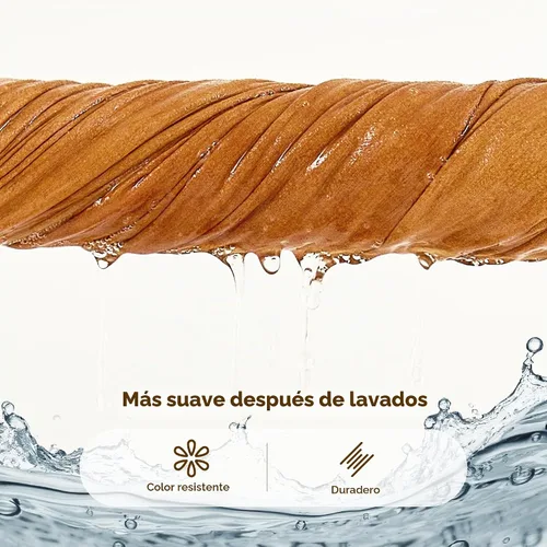 Vista 5 de JELLYMONI Fundas de almohada 100% algodón lavado, estándar, cierre de botón Naranja ámbar
