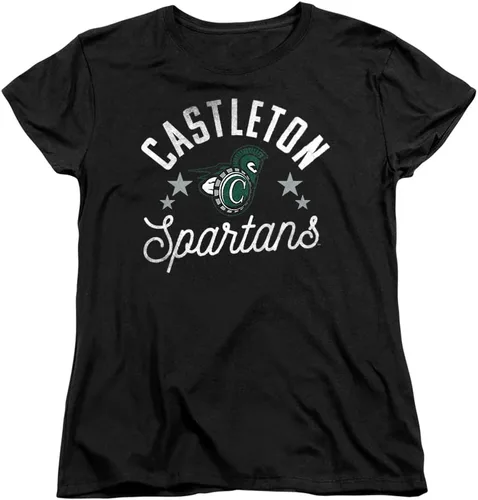 Vista 310 de LOGOVISION Colección oficial de camisetas para mujer con diseño de mascota universitaria