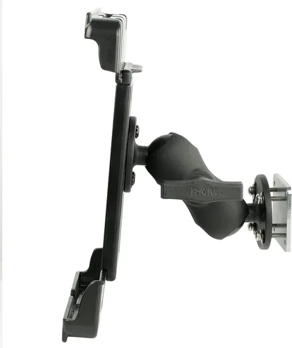 Vista 2 de RAM MOUNTS Soporte de tableta para tablero de instrumentos perforado con placa de respaldo, soporte Tab-Tite para tabletas de 9 a 10.5 pulgadas