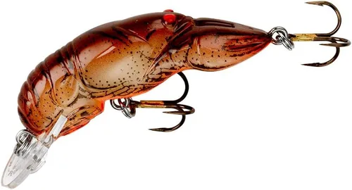 Vista 4 de Rebel Lures Classic Critters Crankbait - Paquete de 4 señuelos de pesca, incluye 1 Teeny Pop-R, 1 Crickhopper, 1 pez cangrejo de cangrejo pequeño