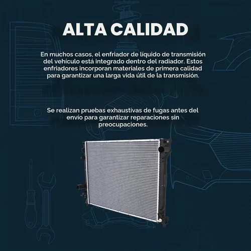Vista 8 de Garage-Pro Radiador para FORD F-SERIES SUPER DUTY 2008-2010 6.4L Motor Diesel Transmisión Automática