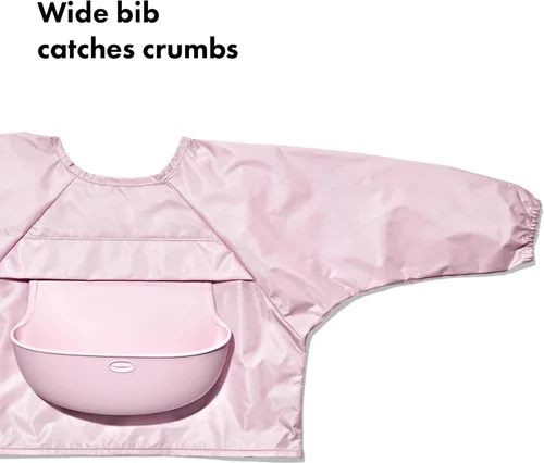 Vista 2 de OXO Tot Sleeved Roll-Up Bib