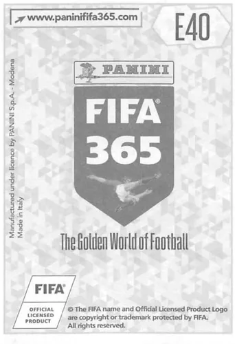 Vista 2 de Pegatinas Panini FIFA 365 2017-18 Europe Soccer #E40 Andrea Pinamonti Inter Milán Oficial Más Pequeño Que Tarjeta Coleccionable Adhesivo Álbum