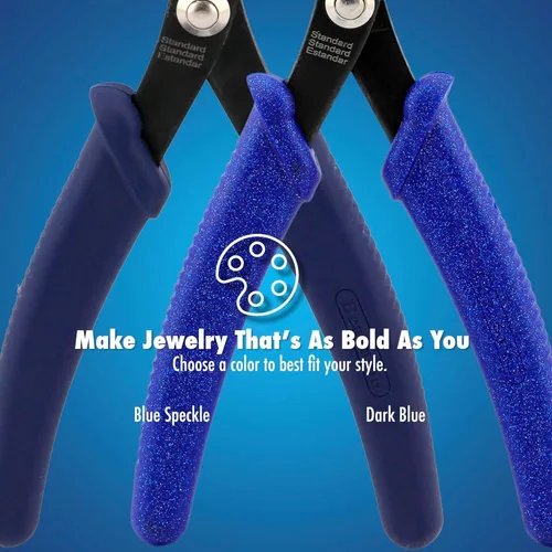 Vista 6 de Herramienta de Crimpado Beadalon Estándar - Compatible con Cuentas de Engaste #1-3, Tubos de Engaste #2-3, Azul Oscuro, 13.3 cm / 5.25 in
