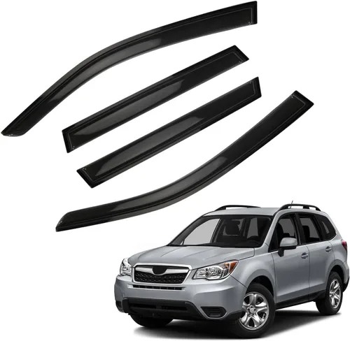 Vista 20 de Protectores de lluvia compatibles con modelos Trailblazer/GMC Envoy 2002-2009 para 5 pasajeros, visera de ventana lateral, deflector de viento