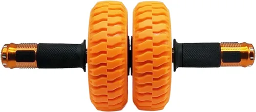 Vista 8 de Rueda de rodillo abdominal, rueda de ejercicio de entrenamiento de fuerza de 6 pulgadas para hombres, mujeres y principiantes, equipo de fitness