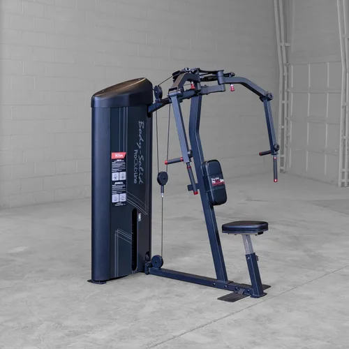 Vista 3 de Body-Solid Pro Clubline Series 2 PEC Fly for Home & Commercial Gym with Weight Stack, Exercise Equipment for Fitness, Workout & Strength Training
