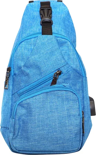 Vista 86 de Nupouch Mochila cruzada antirrobo, carga USB, mochila ligera para viajes, senderismo, todos los días