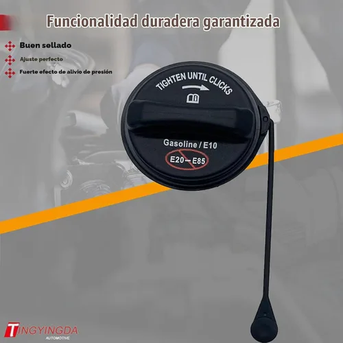 Vista 3 de Tapa de Relleno del Depósito de Combustible Compatible con Ford Crown Victoria E-150 Wagon Econoline E-250 E-350 Super Duty E-450 Escape Expedition