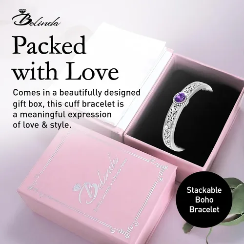 Vista 6 de Pulsera de plata de ley 925 para mujer, estilo retro, ajustable, estilo bohemio, elegante, estilo vintage, gitana balinesa, joyería fina, 4.5