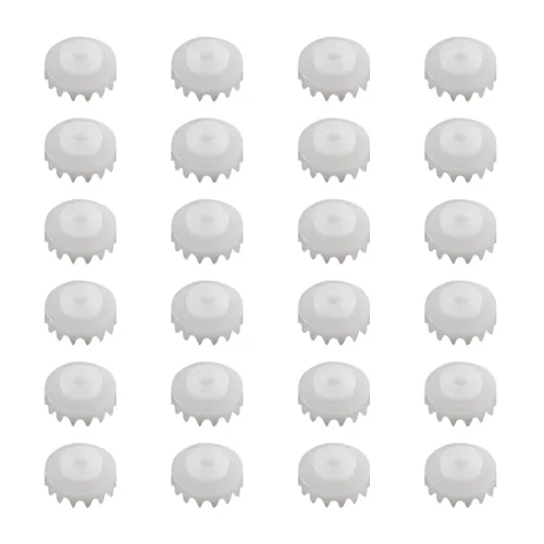Vista 7 de Othmro 50pcs Engranajes de plástico 15 dientes modelo C152A engranaje de reducción engranajes de gusano de plástico para RC coche robot motor
