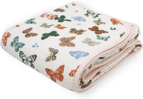 Vista 68 de Little Unicorn Manta de recepción para recién nacidos Ultra suave, tela de muselina multicapa Regalo para recién nacidos y para llevar