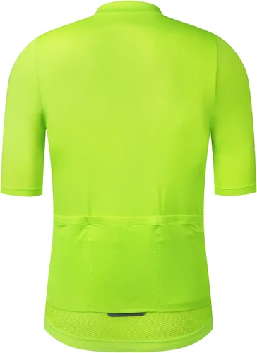 Vista 2 de RISESBIK Men's Cycling Jersey Zipper Pocket Short Sleeve Lightweight Aero Race Fit Bike Jersey, UPF 50+ Biking Cycling Shirt