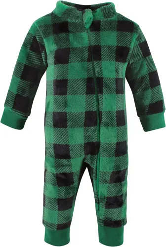 Vista 4 de Hudson Baby baby-girls Plush Jumpsuits