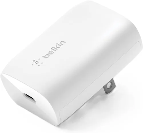Vista 10 de Belkin Bloque de cargador USB C de 30 W, entrega de energía USB-C, carga súper rápida PPS - Samsung Galaxy S25, Apple iPhone 17, Air, Pro Max, iPad