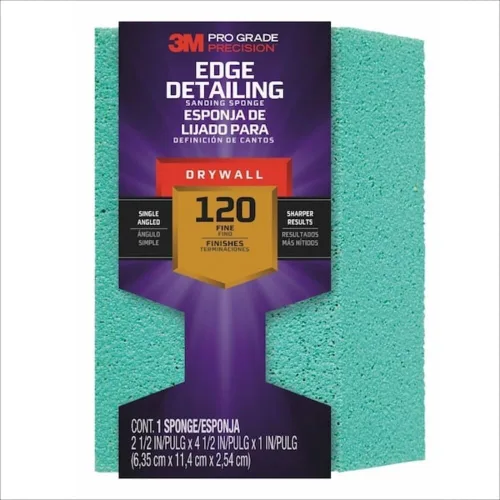 Vista 11 de 3M SandBlaster Esponja de lijado, dorado, 3.75 pulgadas x 2.5 pulgadas x 1 in., grano 180 Oro