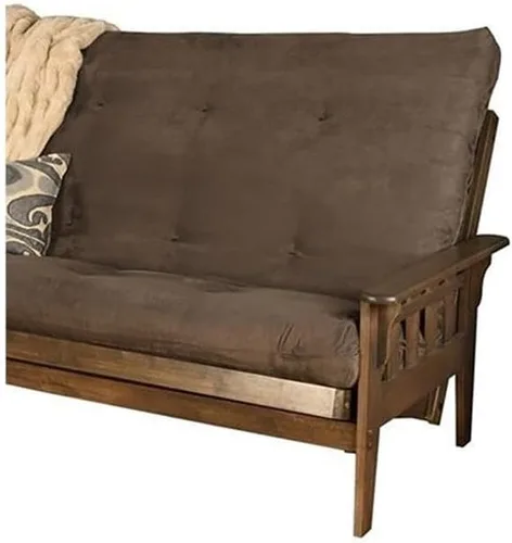 Vista 6 de Kodiak Furniture Tucson Futón Queen de 87 pulgadas con colchón de tela, cama Queen convertida, fácil montaje, con capacidad para hasta 3 personas