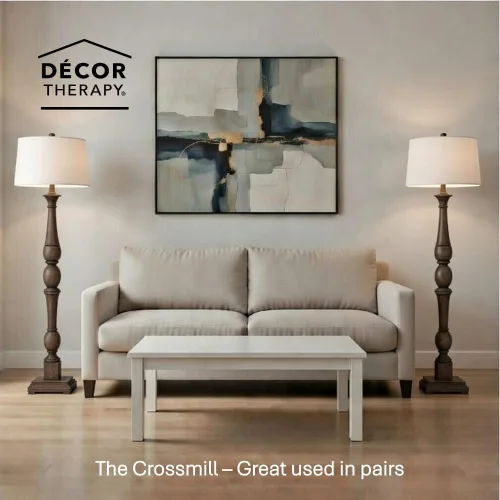 Vista 7 de Decor Therapy PL4379 lámpara de pie Gris cálido