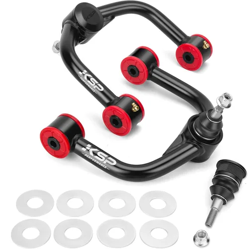 Vista 10 de KSP Brazo de Control Superior de 2-4" para F150 2004-2020, Brazo de Control de Repuesto del Mercado de Accesorios para Brazo de Fábrica/Stock Rojo