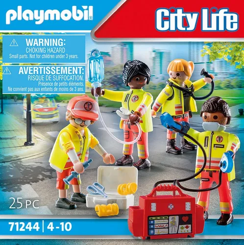 Vista 4 de Playmobil Equipo médico