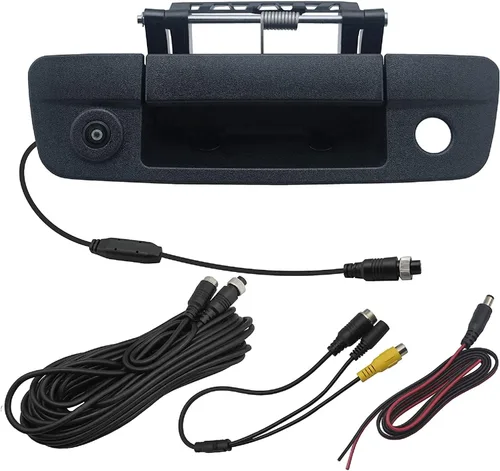 Vista 8 de Manija de puerta trasera con cámara de respaldo de visión trasera compatible con Dodge Ram 1500 (años 2009-2017), 2500 3500 (años 2010-2017)