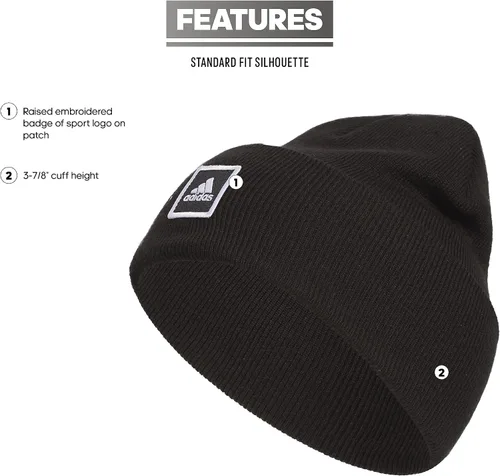 Vista 2 de adidas Women's Wide Cuff Fold Beanie