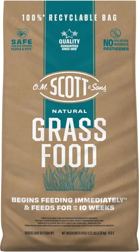 Vista 18 de O.M. Scott and Sons Bermudagrass - Semilla de césped, fertilizante y mejorador del suelo, tolerante a la sequía una vez establecida, cubre hasta