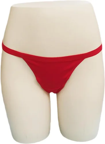 Vista 4 de Paquete de 5 bragas multicolor para mujer, de algodón, elastano, tangas