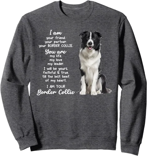 Vista 4 de Dog Lover Friend Partner Dog Breed Border Collie Dog Sweatshirt