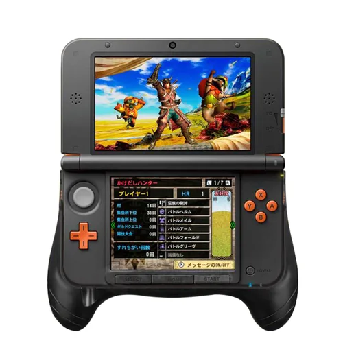 Vista 6 de OSTENT Durable Flexible Joypad Bracket Holder Hand Handle Grip Compatible for Nintendo 3DS LL XL