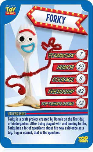 Vista 4 de Top Trumps Juego de cartas Disney Pixar Toy Story – Juegos familiares para niños y adultos – Juegos de aprendizaje – Juegos de cartas para niños
