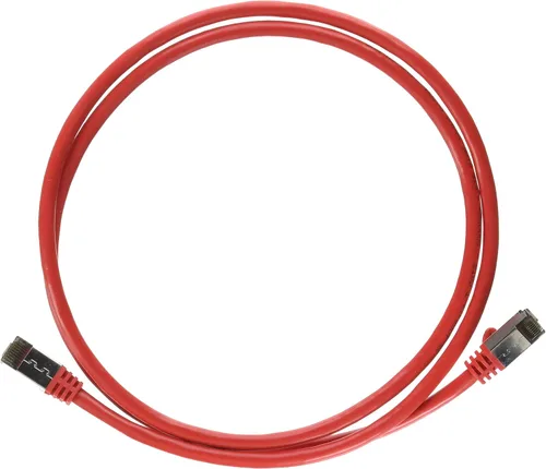 Vista 4 de Cable Ethernet Cat8 60CAT8-0.5-26RD Cat8 de 0.5 pies Serie Slim - Rojo 2GHz, 40G, S/FTP - Cable de conexión blindado 40Gbps 2000Mhz SFTP, cable
